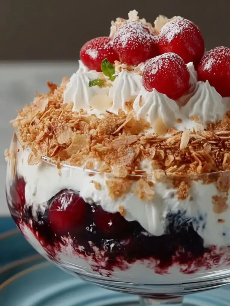 Engelscreme Rezept: Himmlisch leichtes & cremiges Dessert mit Sahne und Beeren