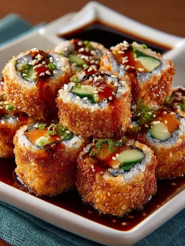 Knusprige Sushi-Rollen selber machen: Einfaches Rezept mit Huhn, Gemüse & Avocado