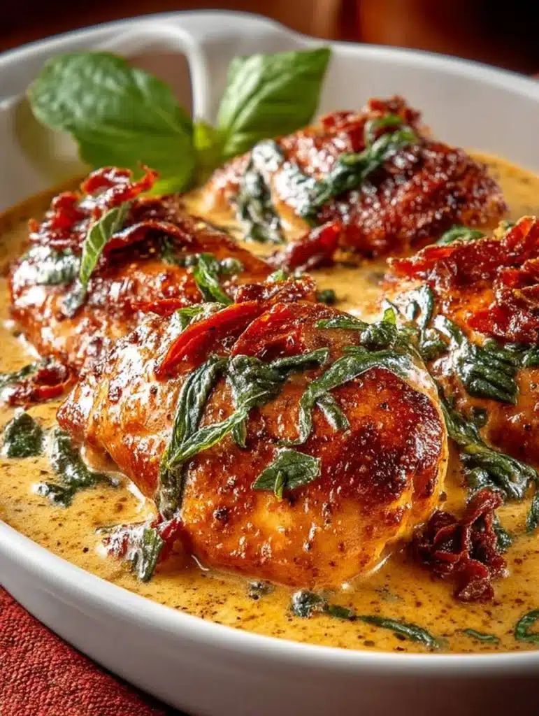 Toskanisches Sahne-Hähnchen Rezept: Cremig, Zart & Einfach selbst zubereiten