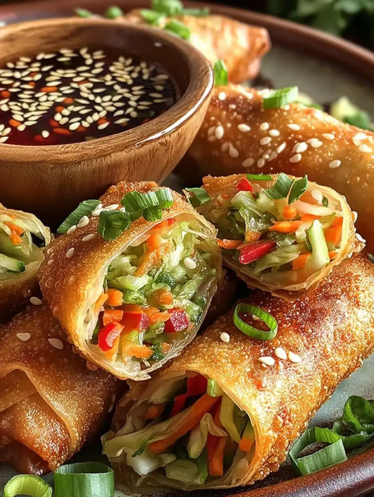 Knusprige Veggie-Frühlingsrollen Rezept: Einfach, Vegetarisch & Selbstgemacht
