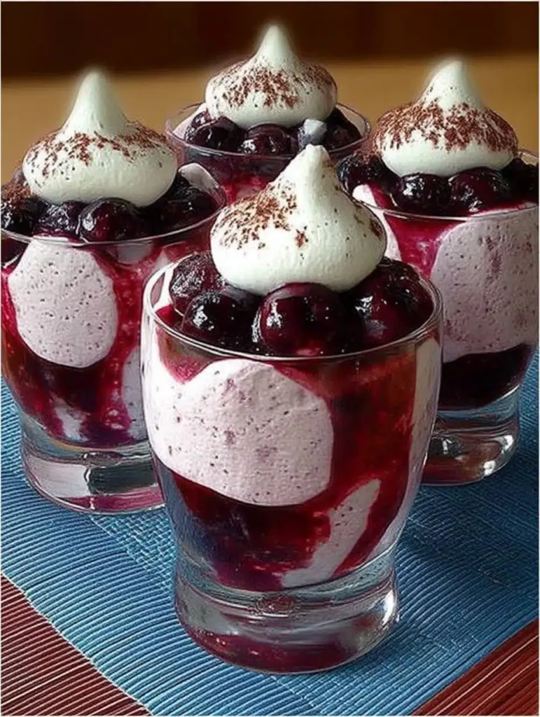 Heidelbeer-Mascarpone Dessert Rezept: Einfach, schnell & cremig ohne Backen
