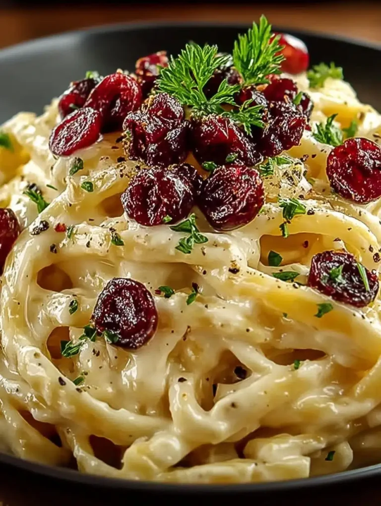Cremige Brie-Pasta mit Preiselbeeren & Spinat: Süß-würziges Rezept in 1 Stunde
