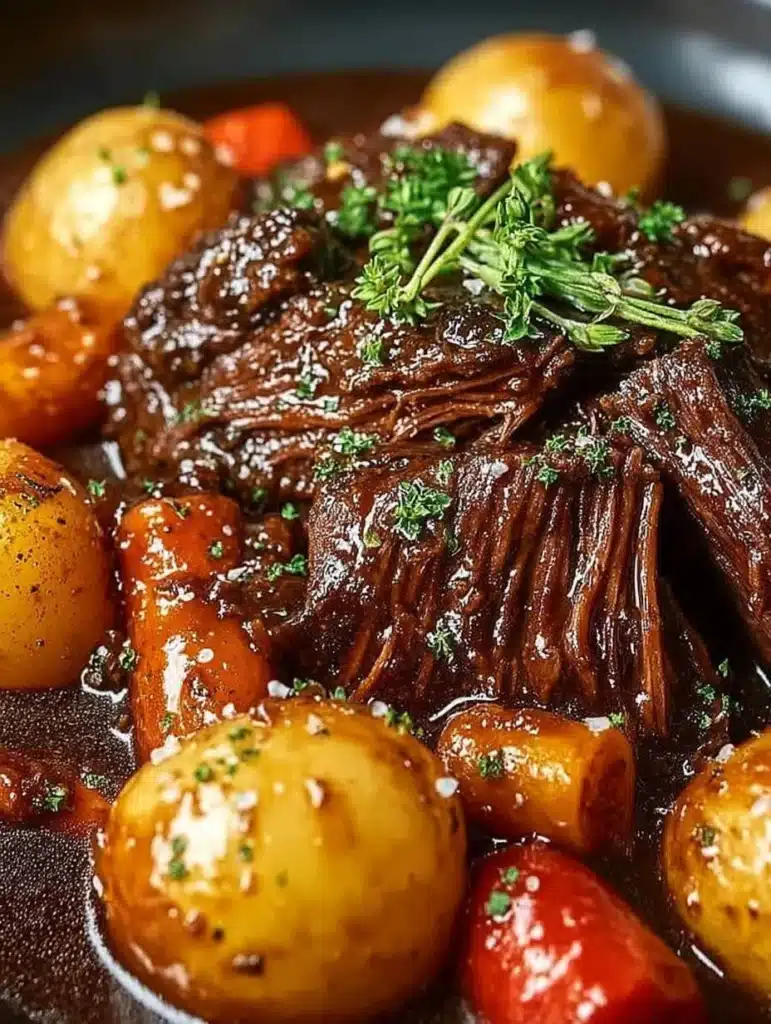 Sonniger Schmorbraten Rezept: Zartes Rindfleisch & Reichhaltige Sauce Schritt für Schritt