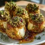 Herzhafte Pistazien-Crunch-Brie-Häppchen: Einfaches Blätterteig-Rezept für Gourmet-Fingerfood 172 621