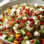 Orientalischer Linsensalat mit Feta: Gesundes Rezept, einfach & vielseitig 196 622
