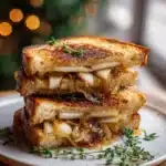 Birnen-Apfel-Grilled Cheese: Gourmet-Rezept mit karamellisierten Zwiebeln 186 624