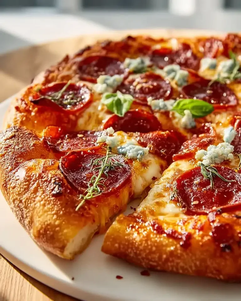 Hot Honey Beef Pepperoni Pizza Rezept: Süß-Scharfe Gaumenfreude mit Rinderhack