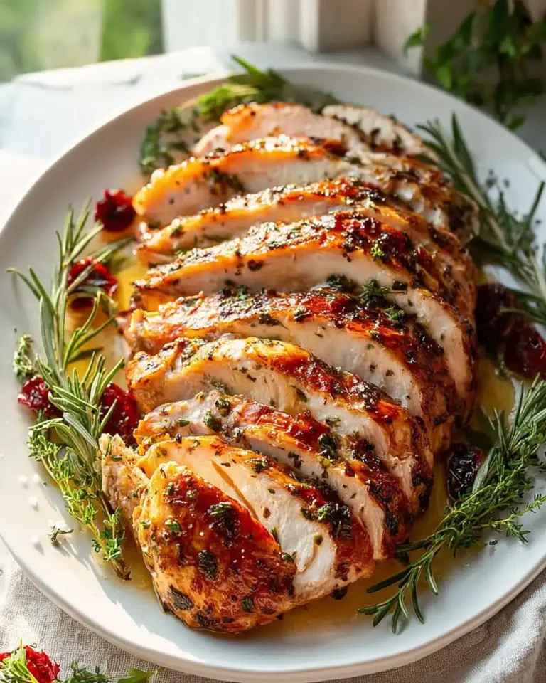 Knusprige Putenbrust mit Knoblauch-Kräuter-Butter: Das saftige Rezept für Festtage & besondere Anlässe