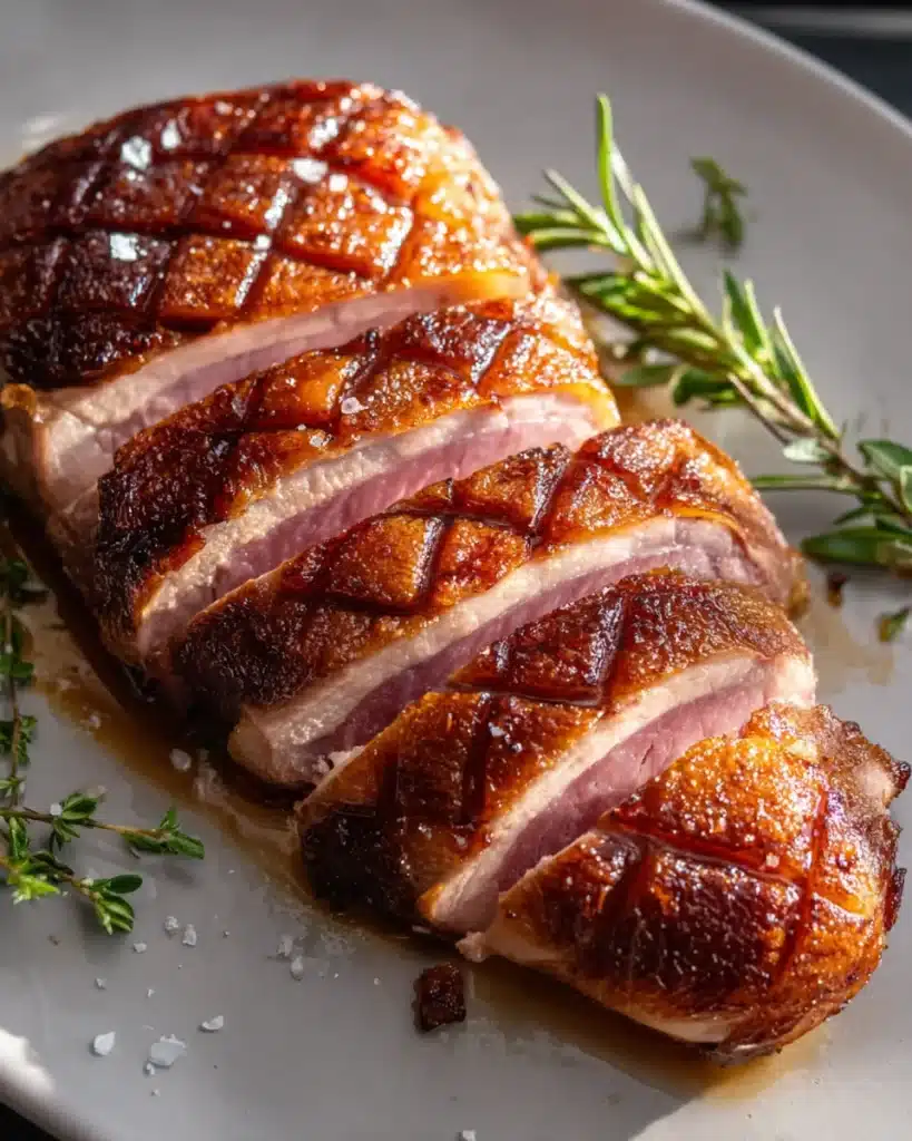 Knusprige Entenbrust im Airfryer: Rezept für saftiges Fleisch & knusprige Haut