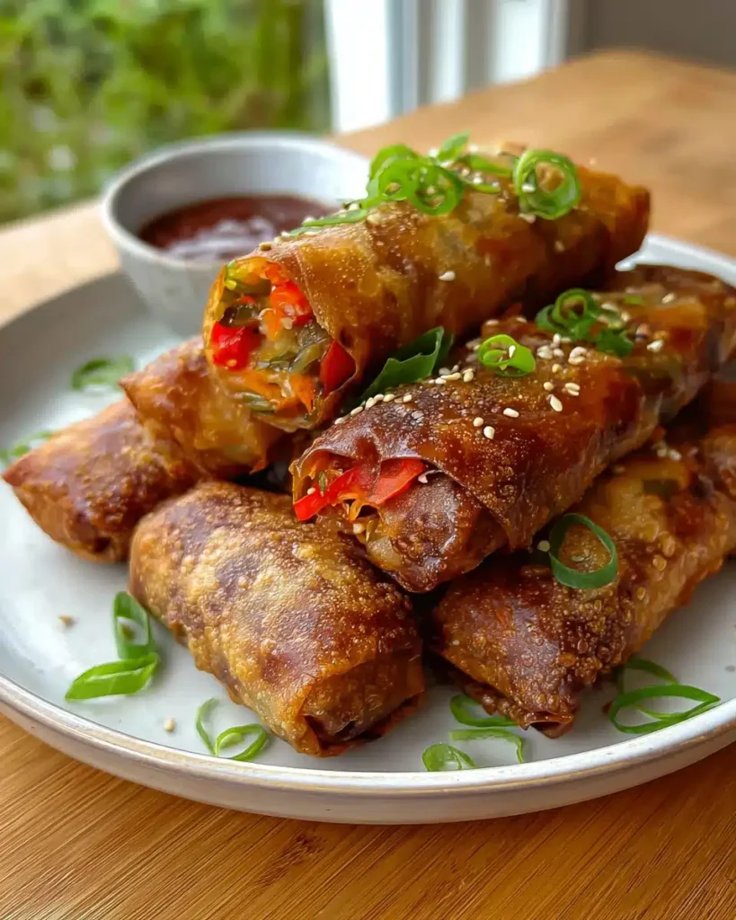 Airfryer Frühlingsrollen Rezept: Knusprig, Gesund & Schnell mit Rindfleisch & Gemüse