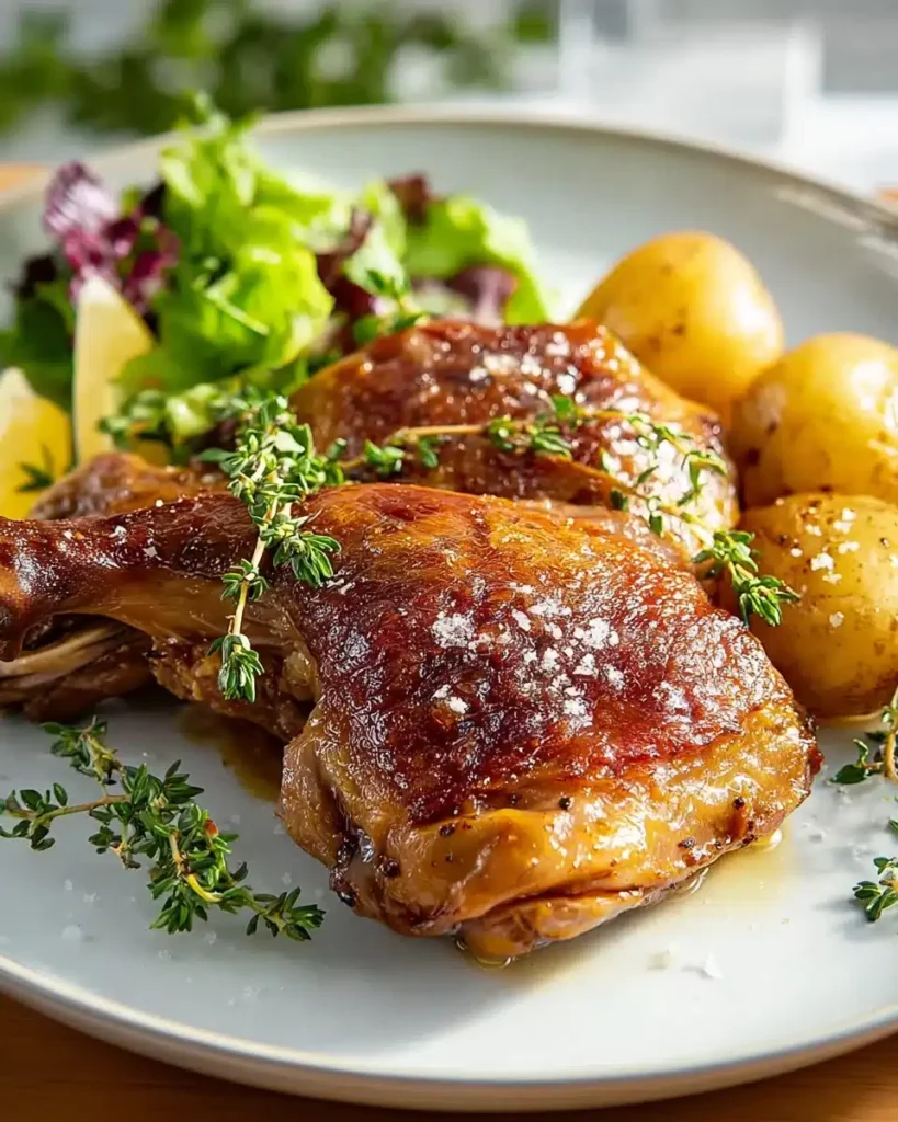 Entenconfit Rezept: Zarte & knusprige Entenkeulen | Französischer Gourmet-Klassiker