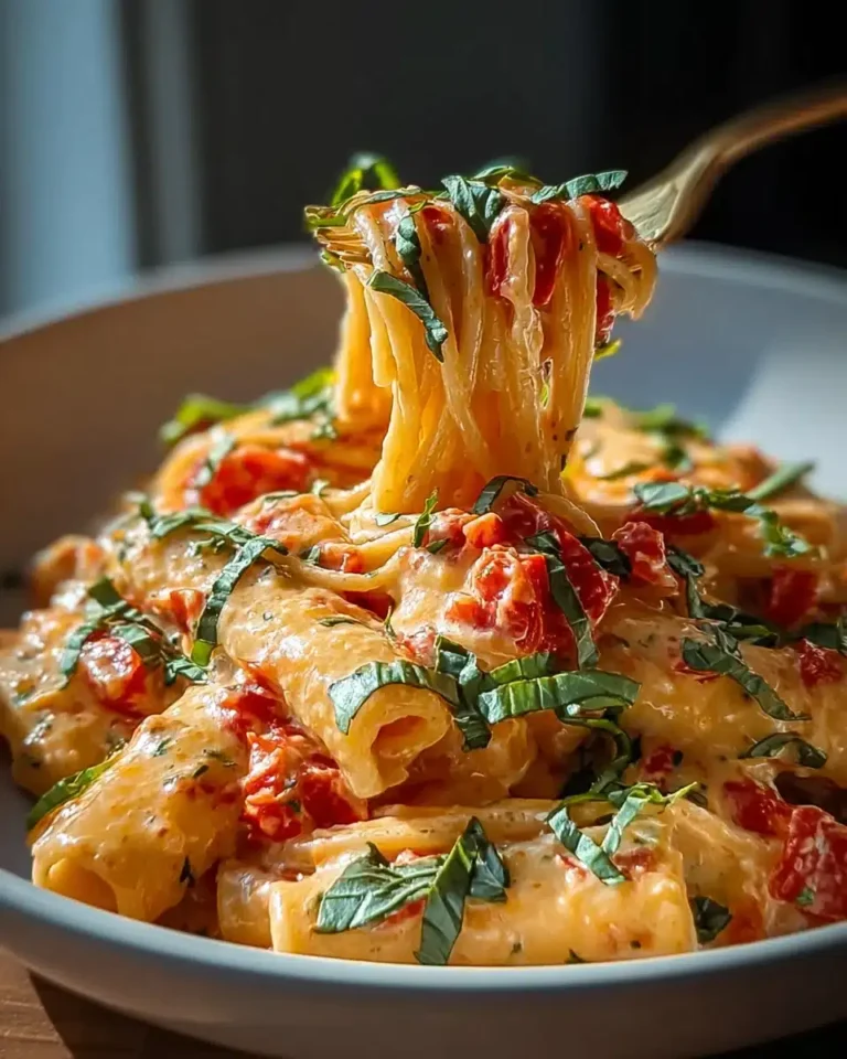 Cremige Tomaten-Knoblauch-Pasta: Schnelles & einfaches Rezept in 25 Minuten