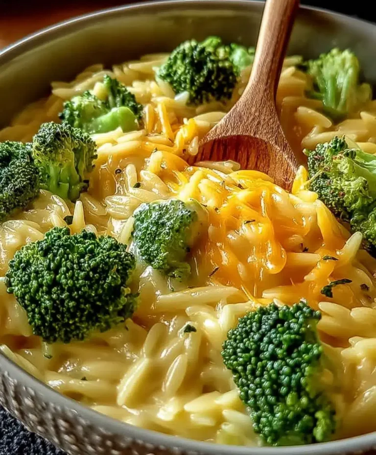 Schneller Orzo Brokkoli Käse: Einfaches 30-Minuten-Rezept für ein cremiges Mittagessen