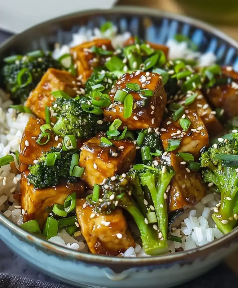 Sesam Tofu Brokkoli Rezept: Schnell, Knusprig & Gesund mit aromatischer Sesam-Ingwer-Soße
