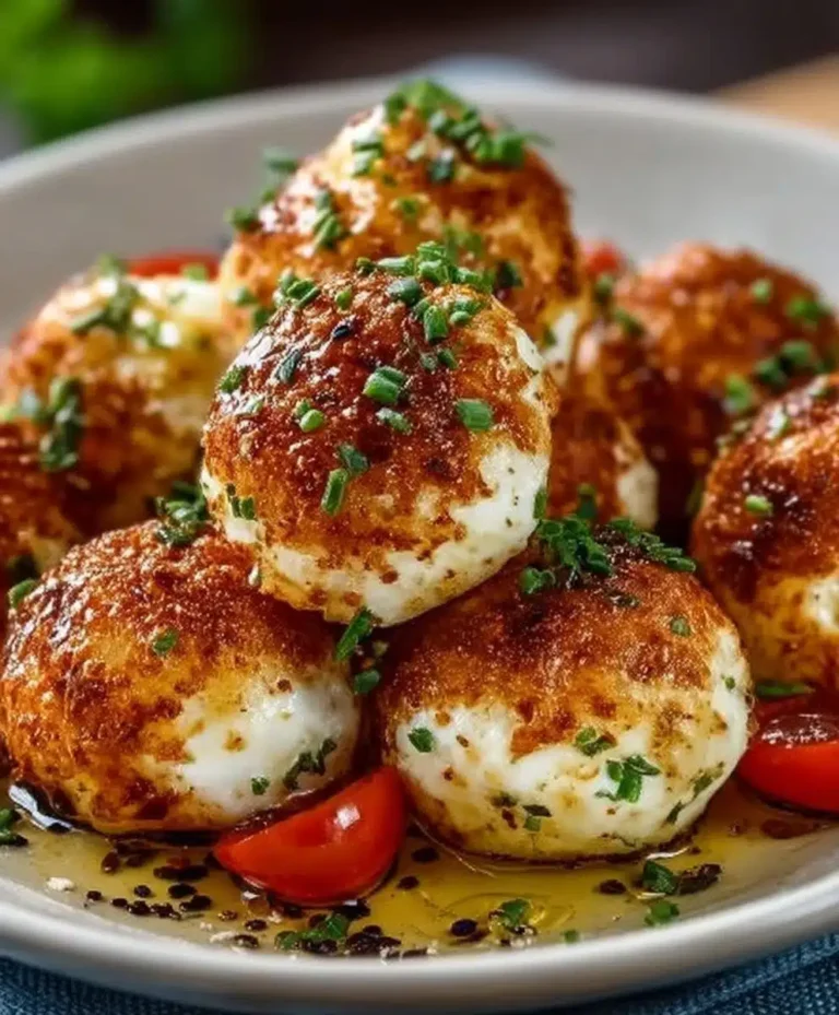 Blumenkohl Mozzarella Bällchen Rezept: Gesund, einfach & knusprig gebacken!