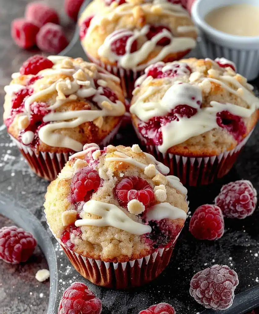 Weiße Schokolade Himbeer Muffins Rezept: Einfach, Saftig & Himmlisch