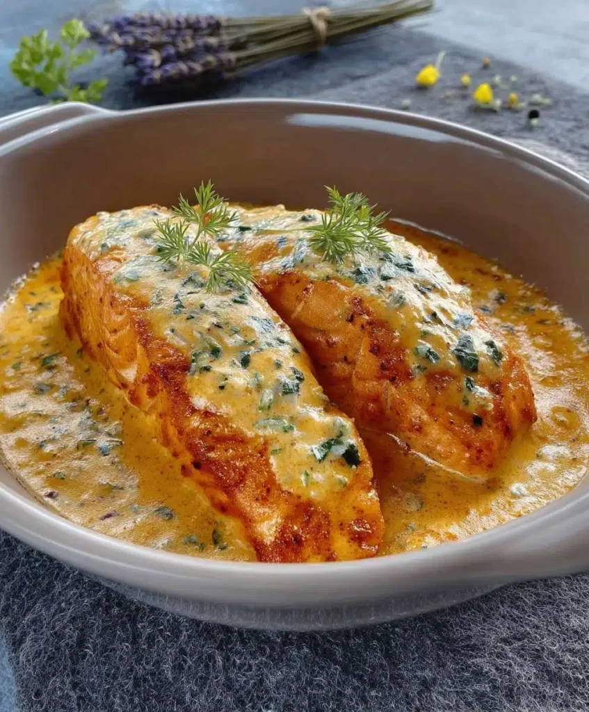 Lachs Sahne Gratin Rezept: Cremig, Zart & Schnell mit Käse überbacken