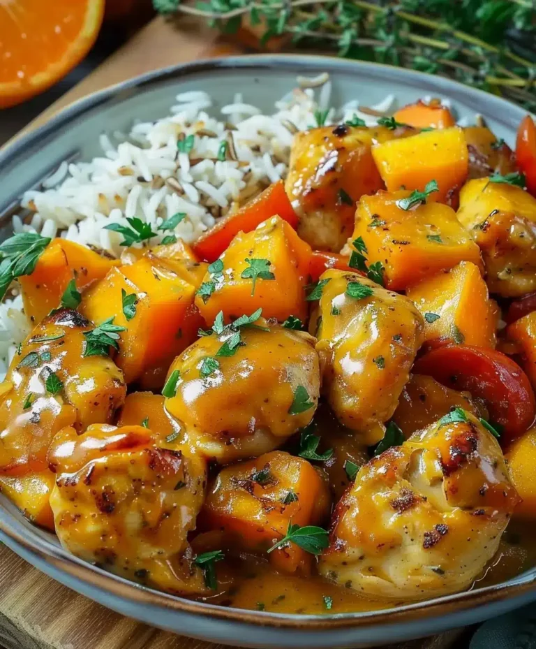 Kürbis Hähnchen Pfanne: Schnelles One-Pot-Rezept für kühle Abende
