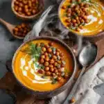 Vegane Kürbissuppe Kichererbsen: Schnelles & cremiges Herbst-Rezept 36 761