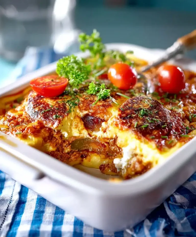 Moussaka Griechisches Original Rezept: Authentische Schritt-für-Schritt Anleitung für zu Hause