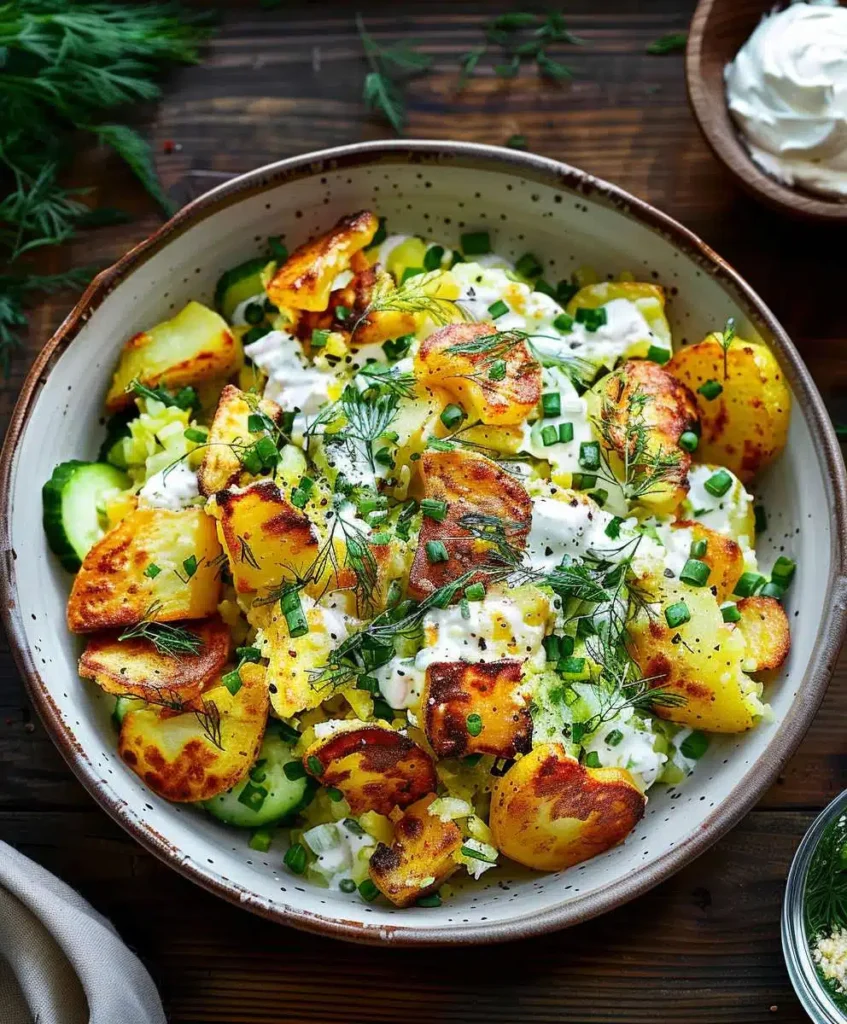 Knuspriger Kartoffelsalat mit Speck: Das beste Sommerrezept für Grill & Party