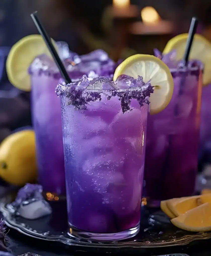 Hexenbrau Limonade: Rezept für magischen Farbwechsel – Gruselig lecker zu Halloween & Partys