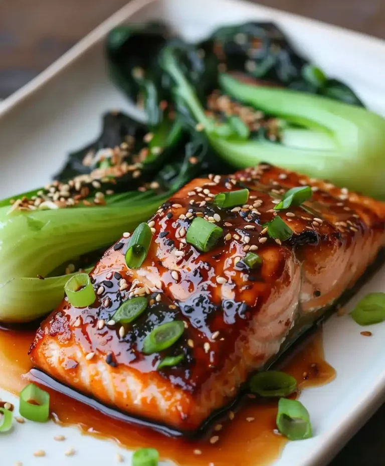 Gochujang-Lachs & Bok Choy: Süß-Scharf, Gesund in 40 Min.