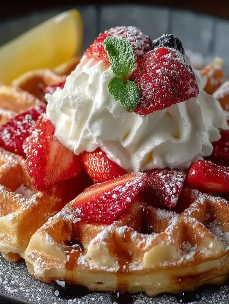 PROTEINREICHE SKYR WAFFELN: Schnelles, einfaches & gesundes Rezept für Frühstück & Snack