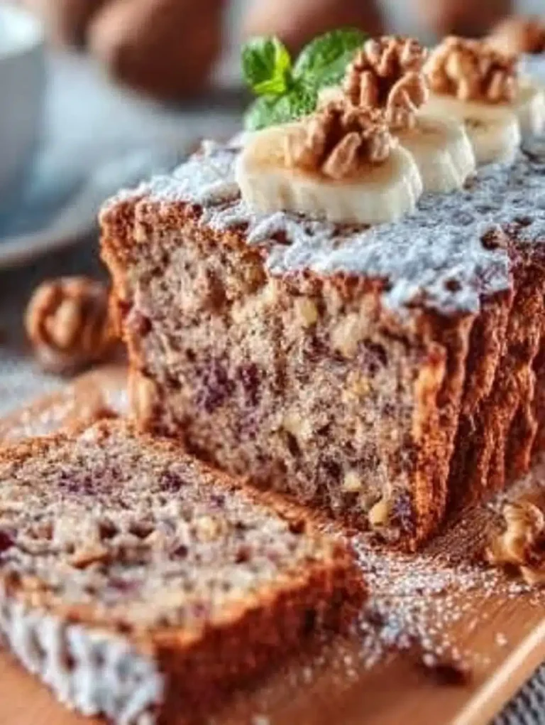 SCHNELLER LOW CARB BANANEN-NUSSKUCHEN: Gesundes Rezept & Zuckerreduziert genießen