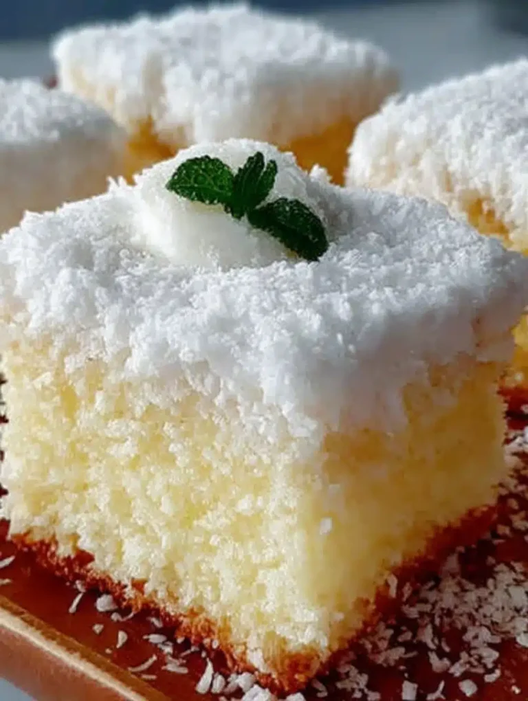 Wunderbarer Kokoskuchen mit Sahne: Saftig, Exotisch & Einfach Backen