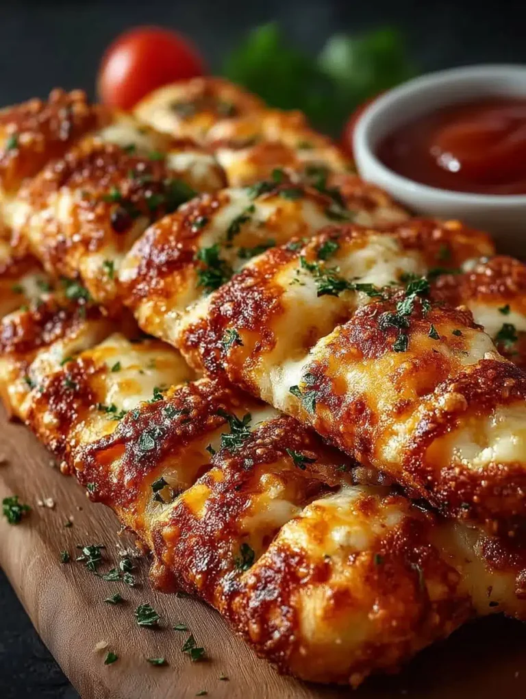 Homemade Pizzastangen Rezept – Schnell & Knusprig mit Käse