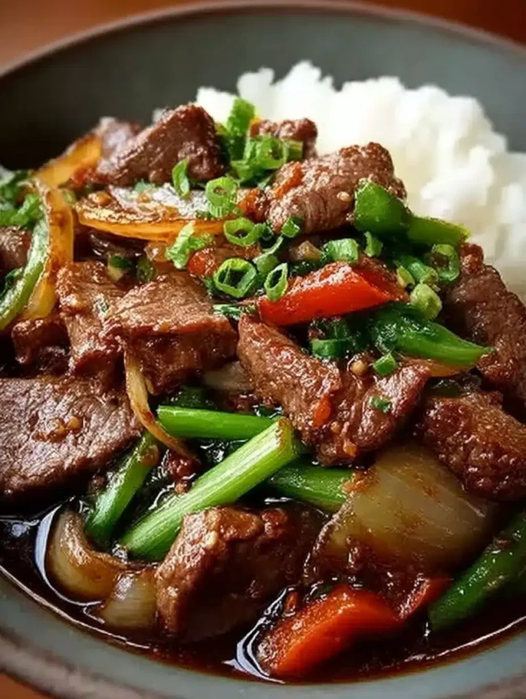 Chinesisches Rindfleisch mit Zwiebeln Rezept: Schnell, Einfach & Authentisch