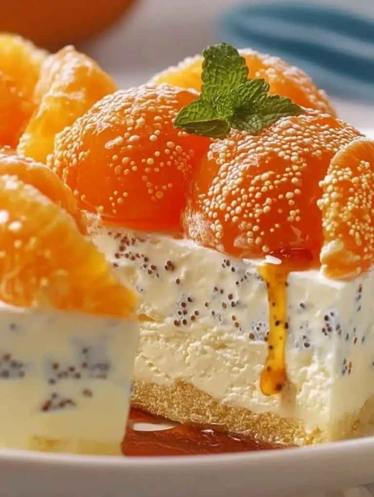 Mandarinen Dessert mit Joghurt & Agar-Agar: Leicht, Erfrischend & Schnell zubereitet