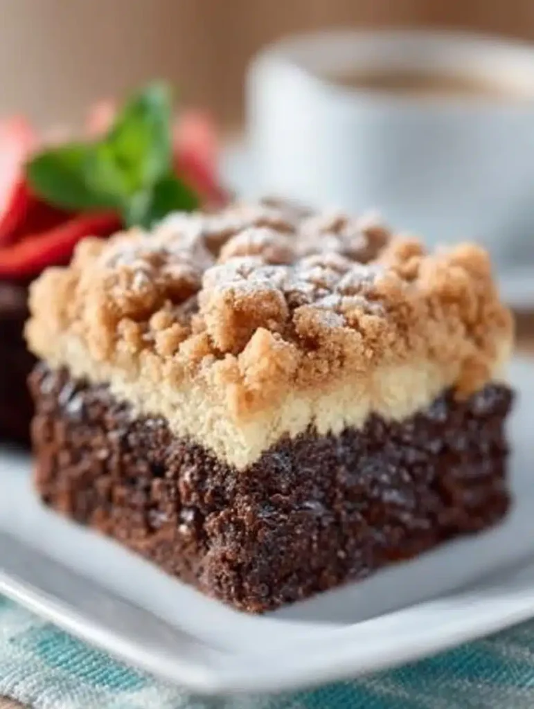 Saftiger Low Carb Schoko-Streuselkuchen: Einfaches Rezept ohne Zucker mit Mandeln & Kakao