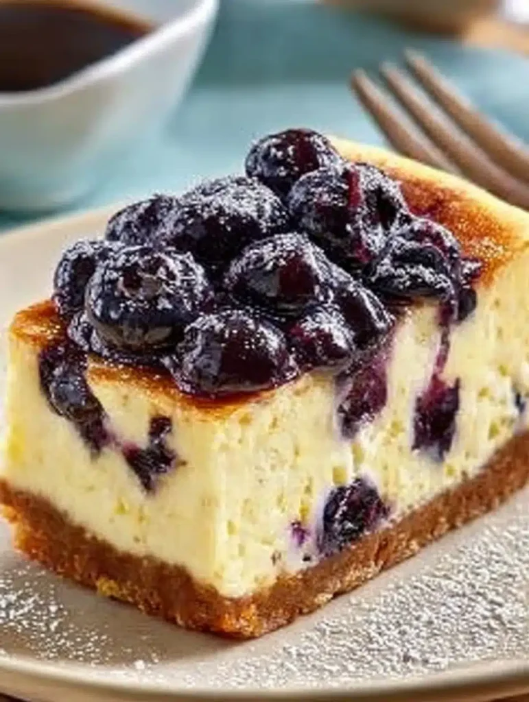 Leichter Low Carb Blaubeer-Käsekuchen: Einfaches Rezept für zuckerfreien Genuss