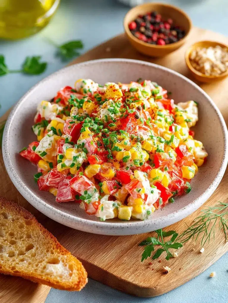 Schneller Paprika Mais Salat: Einfaches Rezept unter 20 Minuten