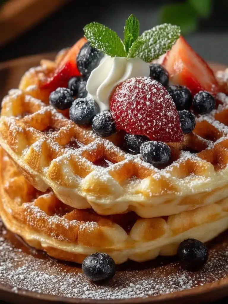 Gesunde Skyr Waffeln: Dein Proteinreiches & Einfaches Rezept für Frühstück & Snack