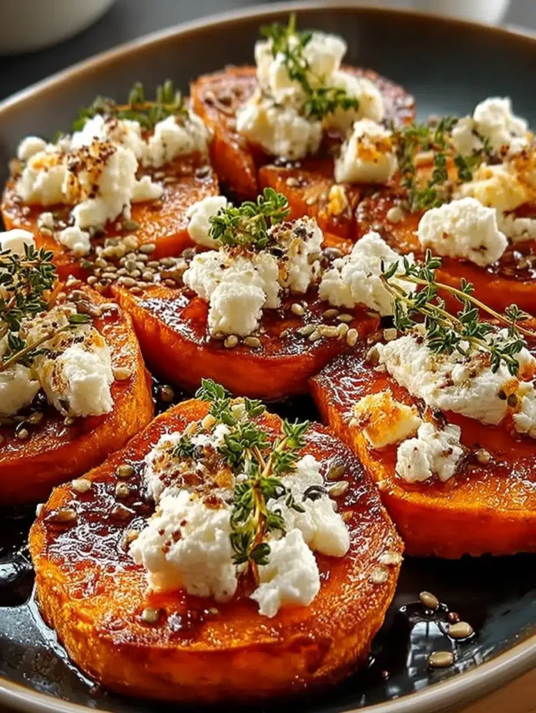 Süß-Herzhafte Honig-Feta-Süßkartoffel: Einfaches & Schnelles Rezept