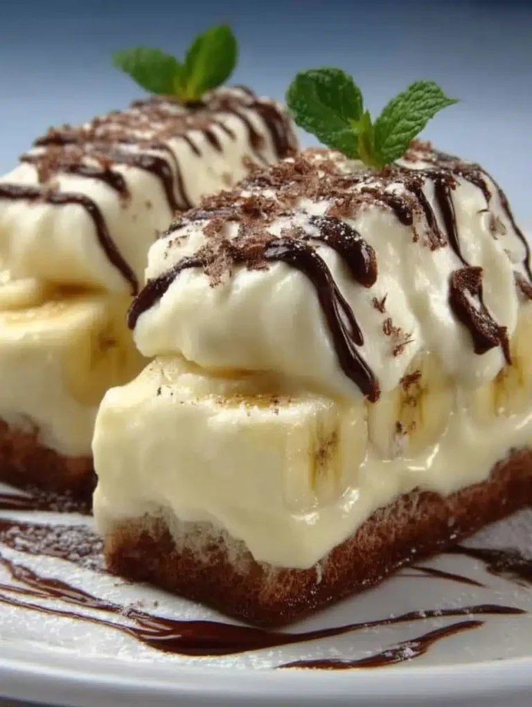 Cremige Bananenschnitten mit Quark: Einfaches No-Bake Rezept für ein erfrischendes Dessert