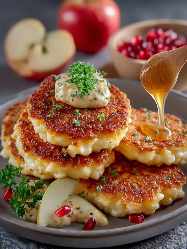 Milchreispuffer mit Apfel Rezept: Einfach, schnell & lecker für Frühstück & Dessert