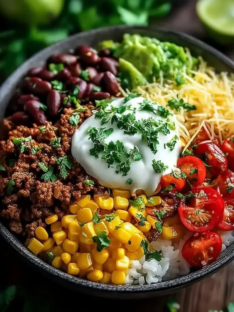 Hackfleisch-Burrito-Bowl Rezept: Einfach, schnell & gesund in 30 Minuten