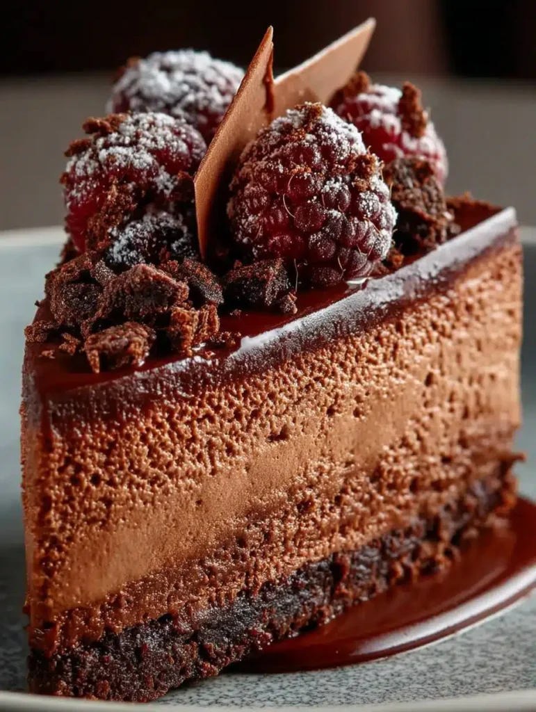 Schokomousse-Torte Rezept: Einfach, cremig & intensiver Zartbitter-Genuss