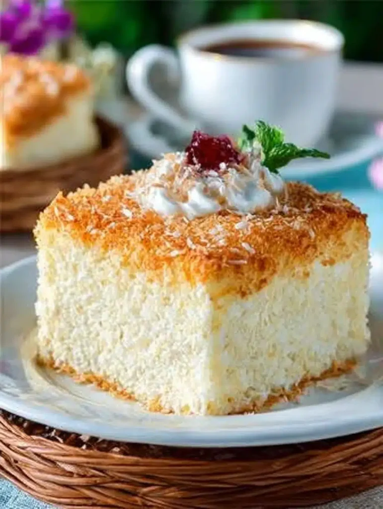 Saftiger Kokoskuchen mit Quark: Das einfache & schnelle Rezept