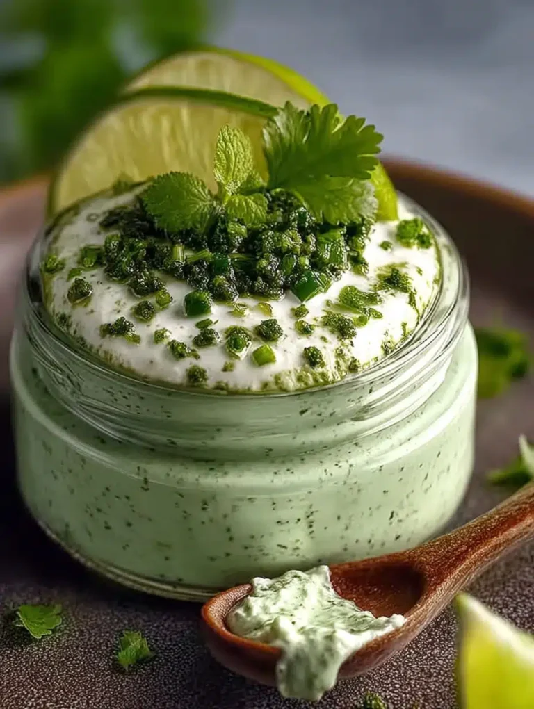 Grüner Peruanischer Dip (Aji Verde) Rezept: Schnell, frisch & einfach mit Avocado & Koriander