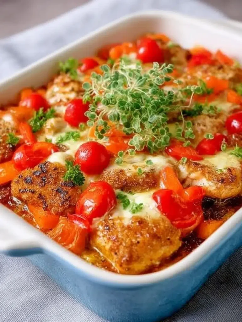 Schnelles Hähnchen-Gemüse-Abendessen zum Abnehmen: Gesund, proteinreich & kalorienarm