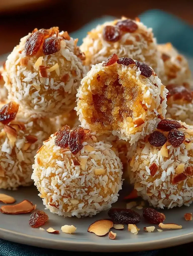 Süße Mandel-Kokos-Kugeln: Schnelles & Gesundes Energiebällchen Rezept ohne Backen
