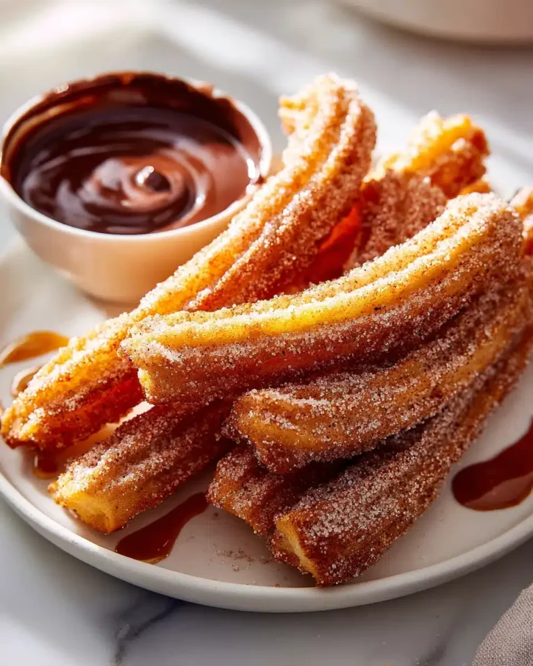 Churros aus der Heißluftfritteuse für knusprigen Genuss