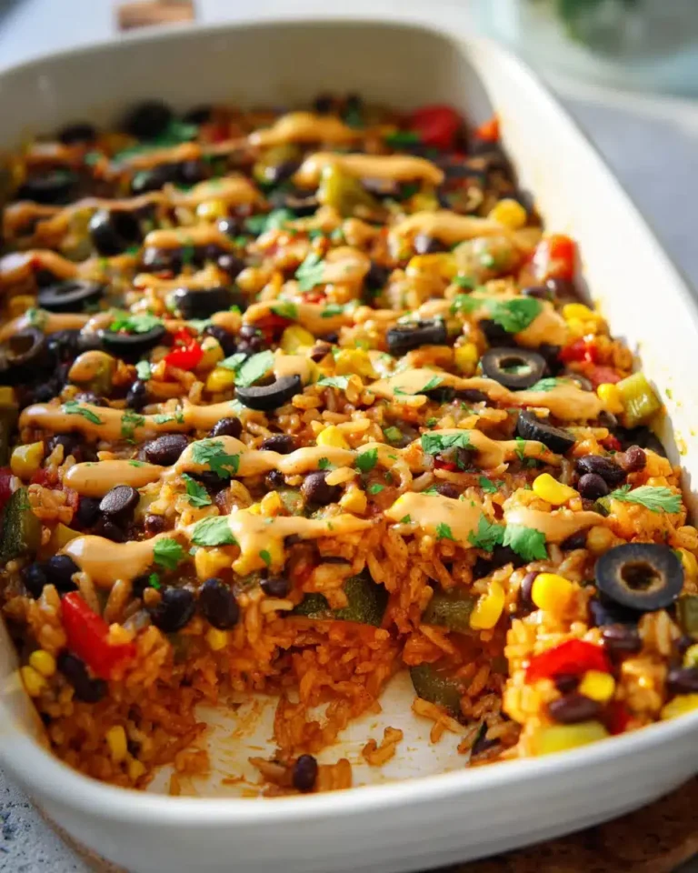 Würziger Mexikanischer Reis aus dem Ofen – Einfach und Lecker!