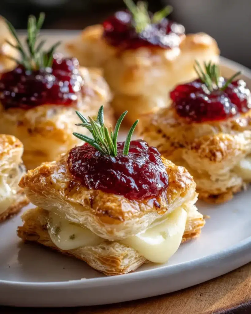 Herzhafte Camembert Blätterteig-Häppchen – Einfach und Lecker!