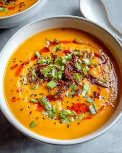 Würzige Miso Karottensuppe – Ein Veganes Genuss-Erlebnis